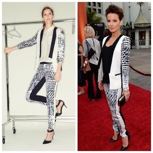 Parker “Reef” Silk Blazer & “Parlor” Silk Pants